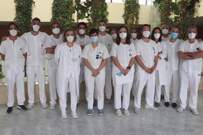 Profesionales del Hospital de San Juan de Dios que participan en el I Curso de Interpretación de la Imagen Radiológica para Fisioterapeutas.