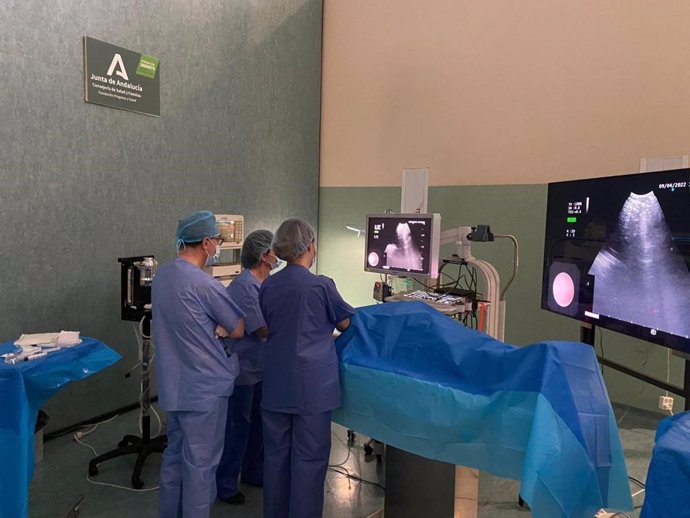 Iavante entrena con simulación a especialistas en Neumología y Anatomía Patológica en la técnica de ecobroncoscopia