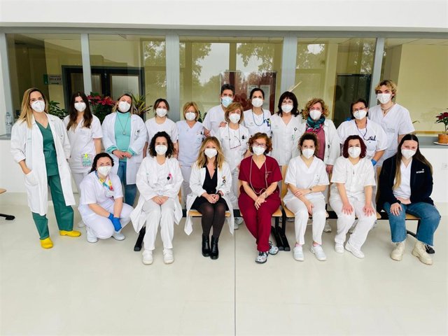 Profesionales de la Unidad de Cuidados Paliativos.