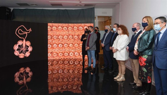 Villalobos con los alcaldes de Camas, Guzmán, Santiponce y Valencina