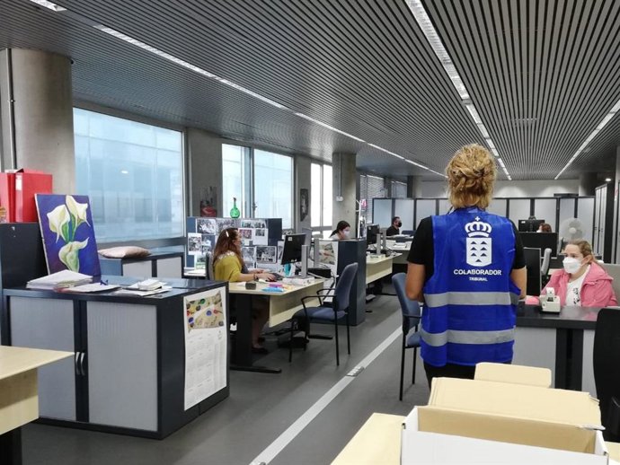 Funcionarios del Gobierno de Canarias