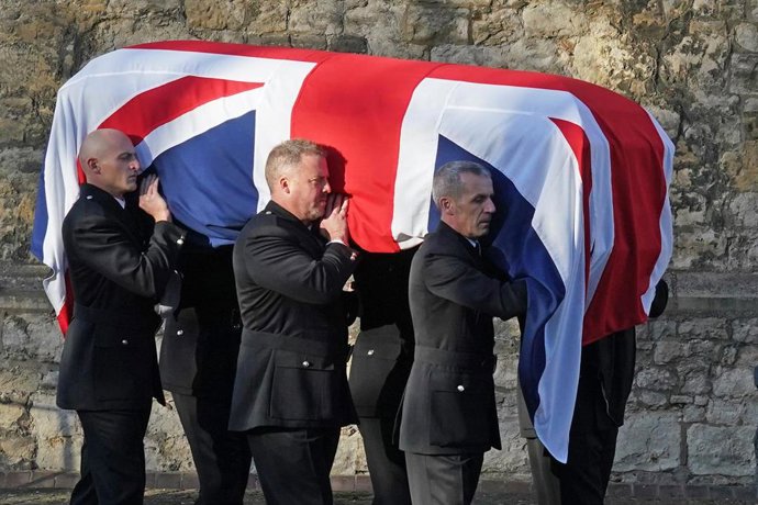 Archivo - Funeral del diputado británico David Amess. 