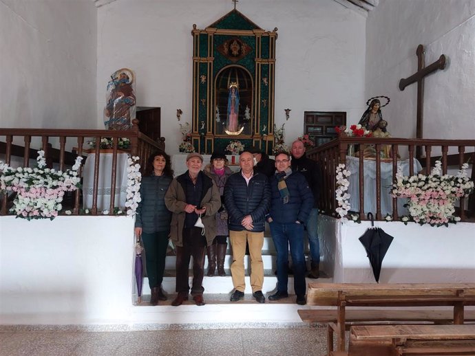 Visita de la Diputación de Granada al Valle de Zalabí.