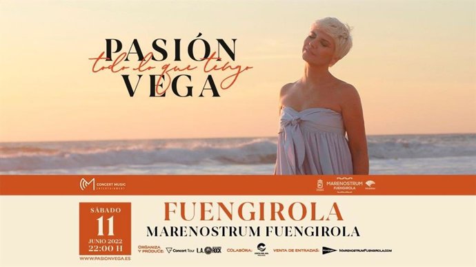 Pasión Vega, nueva confirmación en Marenostrum Fuengirola 2022