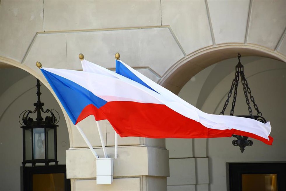 Bandera de República Checa