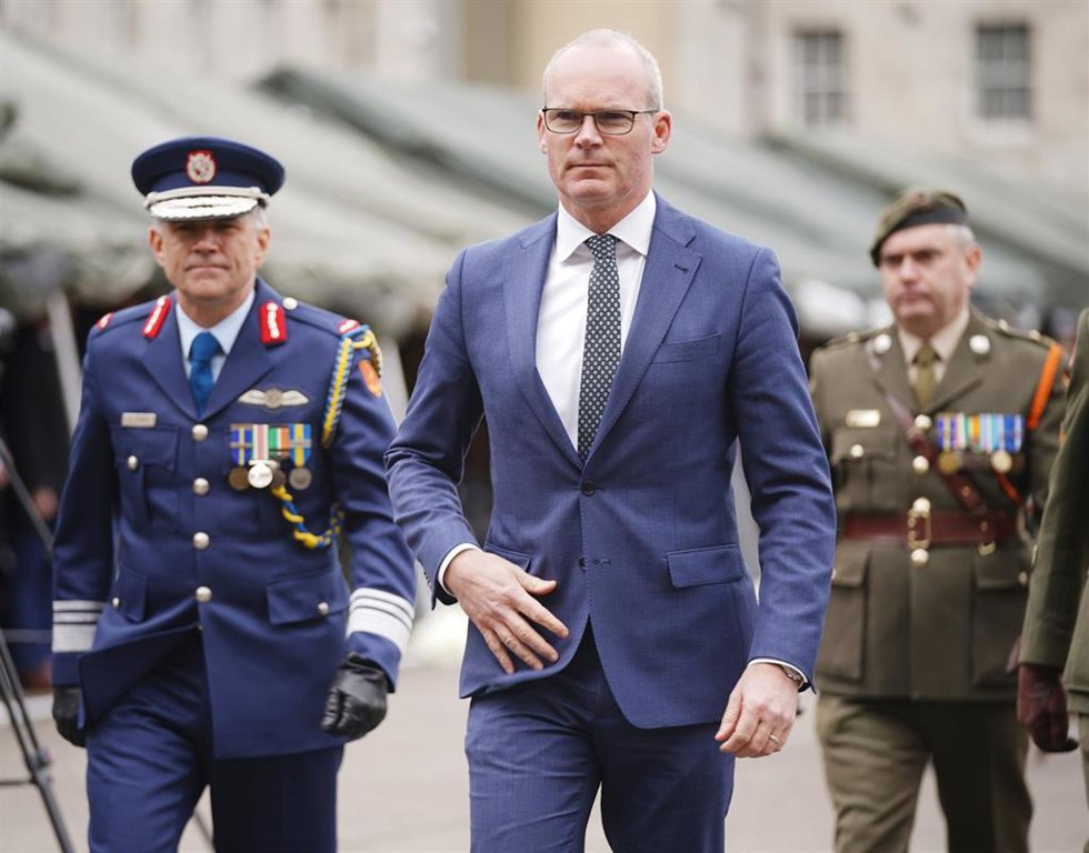 El ministro de Exteriores de Irlanda, Simon Coveney. 