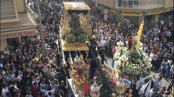 Imagen de la Semana Santa de Águilas (Murcia)