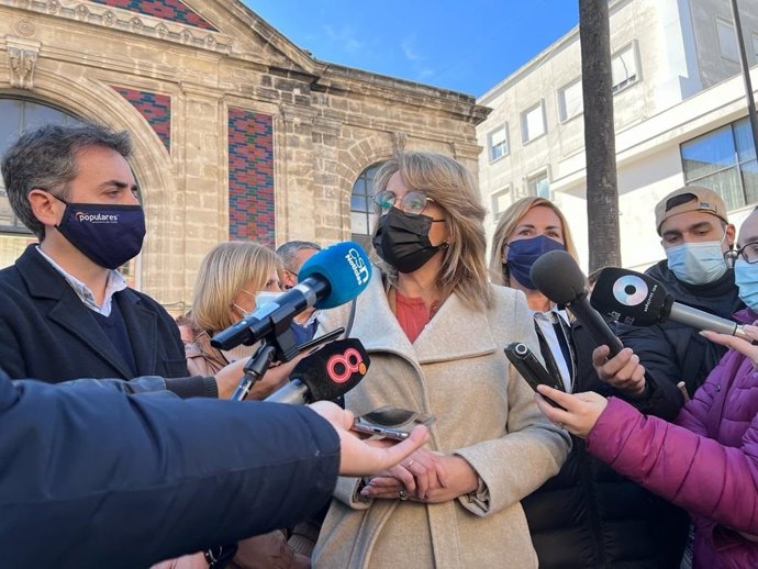 La portavoz de Cultura del PP-A, Pilar Pintor, en una imagen de archivo.