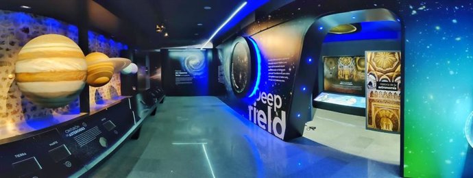 Una de las salas del Cosmolarium.