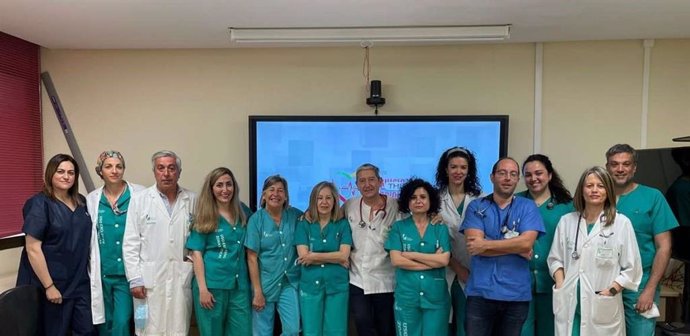 Equipo de Cardiología del Hospital Universitario de Badajoz