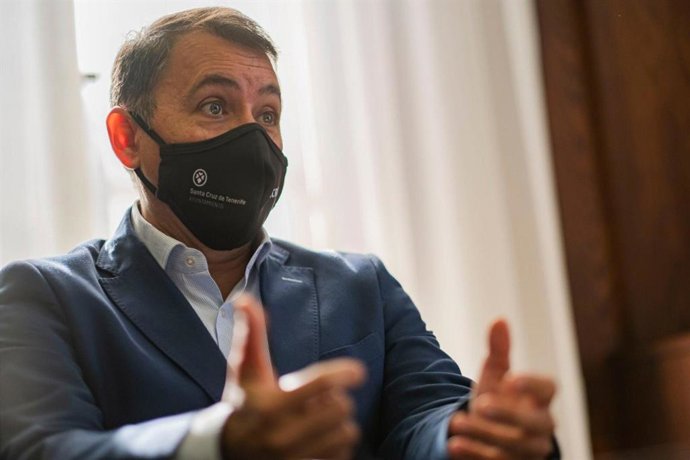 Archivo - El alcalde de Santa Cruz de Tenerife, José Manuel Bermúdez