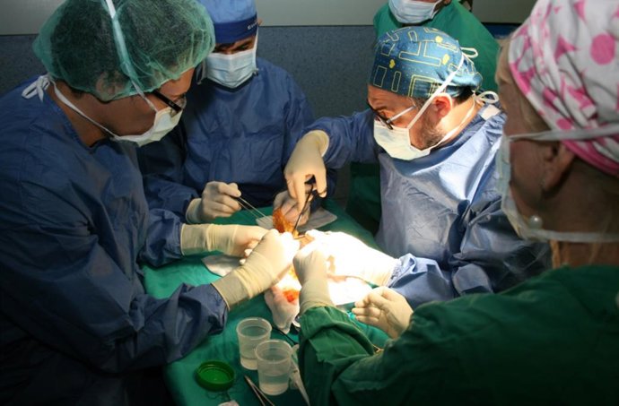 Archivo - Trasplante renal en el Peset