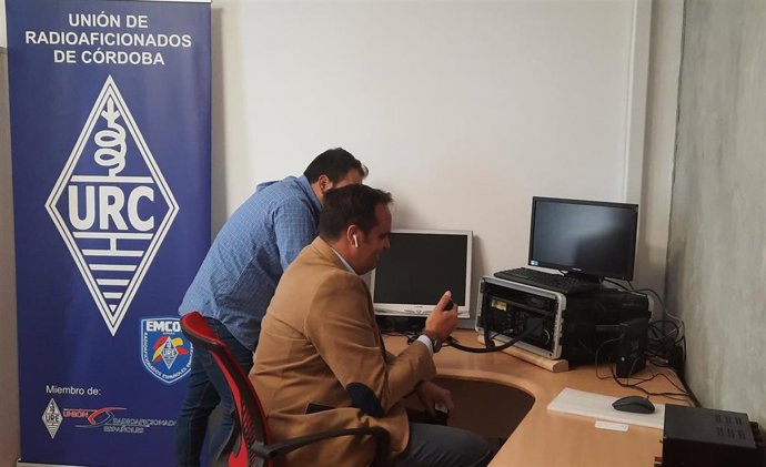 La estación de radiocomunicaciones en Rabanales 21.