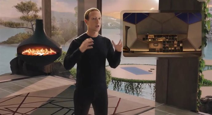 Mark Zuckerberg durante Facebook Connect 2021