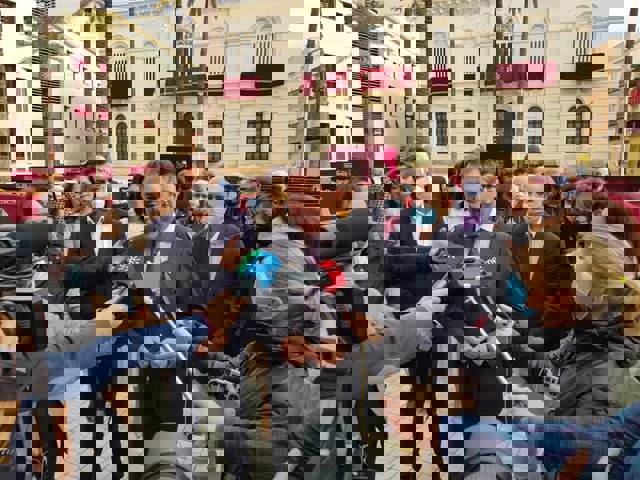 Juan Espadas en Almería