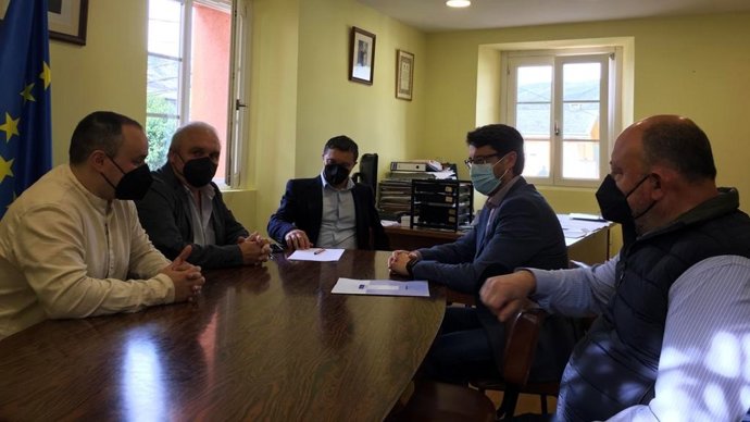 Enrique Fernández en San Tirso de Abres