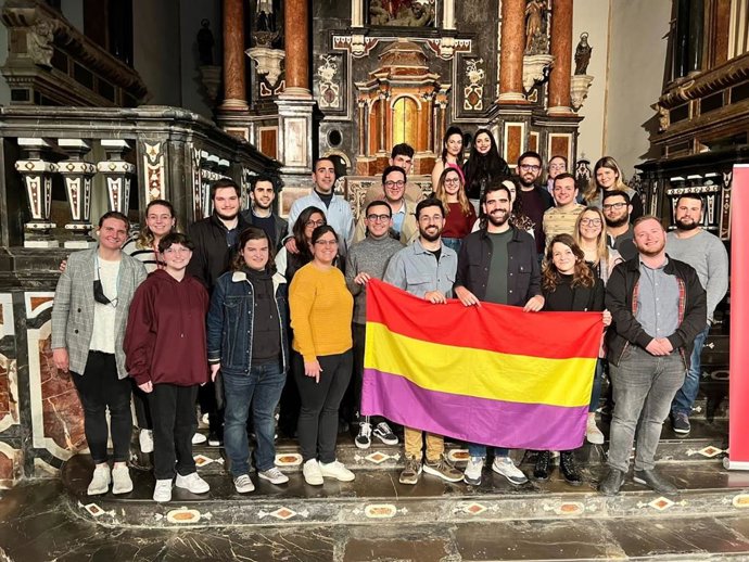 Presentación de unas jornadas de memoria histórica de Joves Socialistes