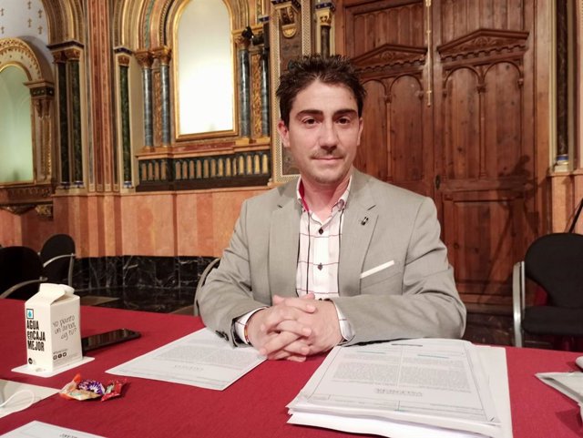 Archivo - El diputado de Cs Jesús Gimeno