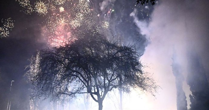 'Masclet' nocturna con motivo de las fiestas de la Magdalena de Castelló