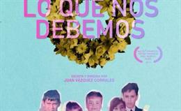 Cartel de la obra teatral 'Lo que nos debemos'