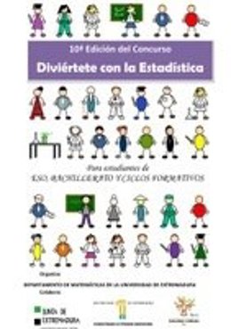 Cartel del Concurso Diviértete con la Estadística
