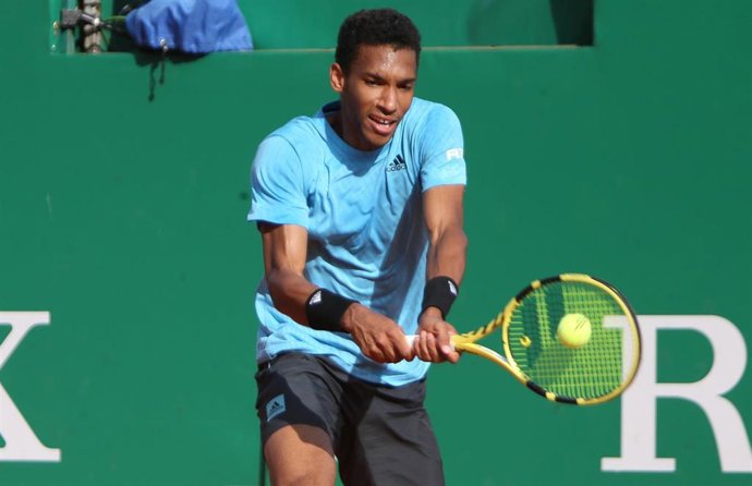 El tenista canadiense Félix Auger-Aliassime