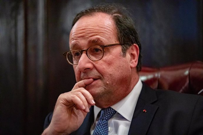 Archivo - El expresidente de Francia Franois Hollande