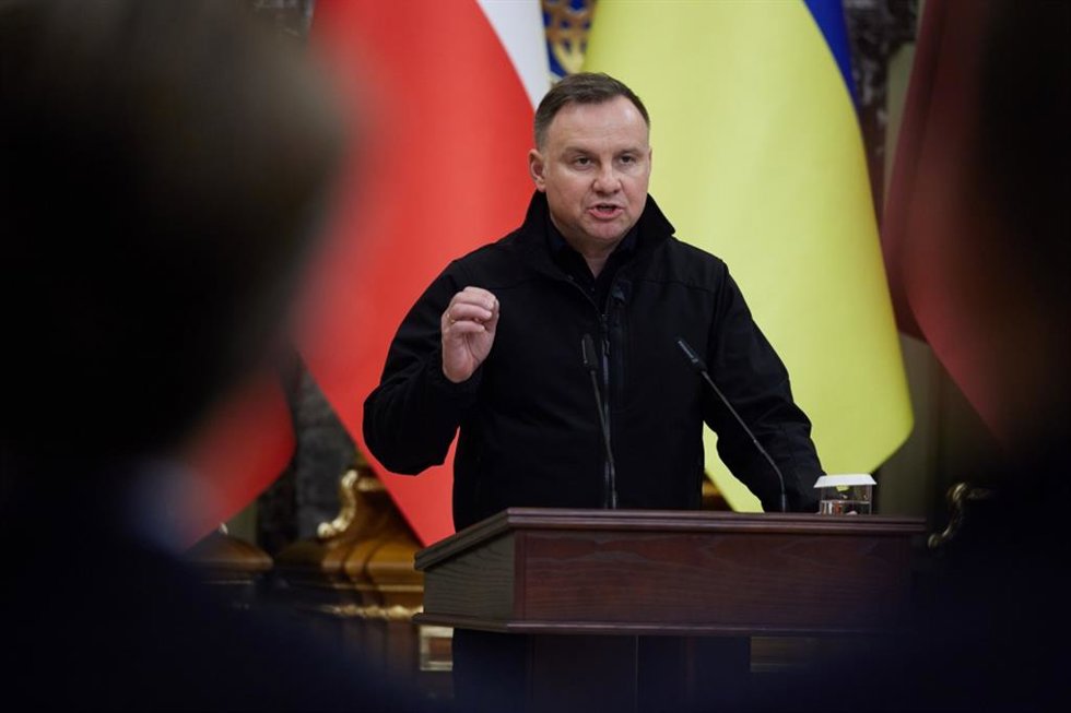 El presidente de Polonia, Andrzej Duda. 