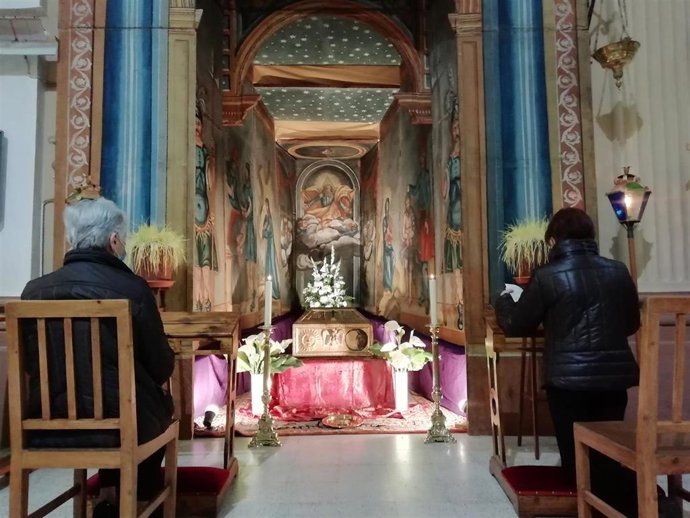 El Monumento de Biscarrués cumple su uso litúrgico y recibe los primeros visitantes