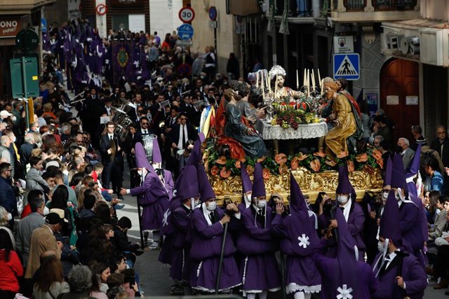 Procesión de los Salzillos. Viernes Santo en Murcia