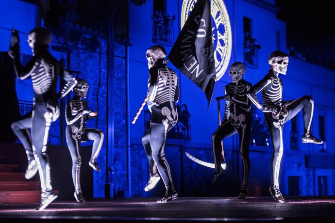 El municipi de Verges (Girona) recupera la seva tradicional festa de la Dansa de la Mort després de dos anys sense celebrar-se per la pandmia de la covid-19