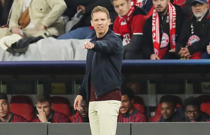Bayern Munich head coach Julian Nagelsmann during the UEFA Champions League, Quarter-finals, 2nd leg football match between Bayern Munich and Villarreal CF on April 12, 2022 at Allianz Arena in Munich, Germany - Photo Jurgen Fromme / firo Sportphoto / D