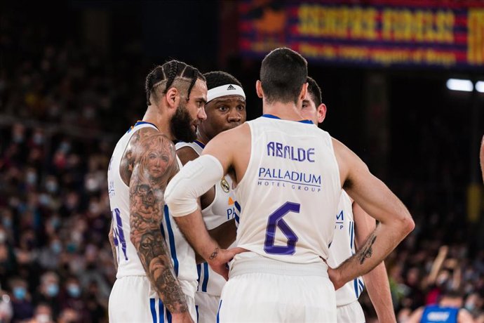 Guerschon Yabusele, Jeffery Taylor, Alberto Abalde Real Madrid