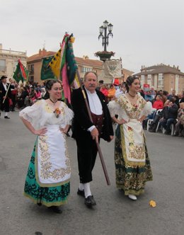 Archivo - Desfile del Bando de la Huerta, huertanas, huertanos.