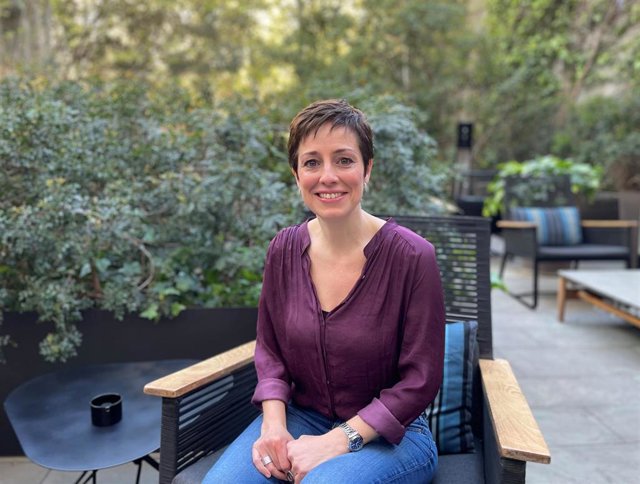 La escritora Marta Carnicero