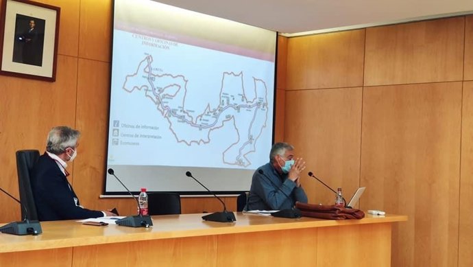 Archivo - Reunión en marzo del proyecto de Ruta de Boabdil, en marzo de 2022