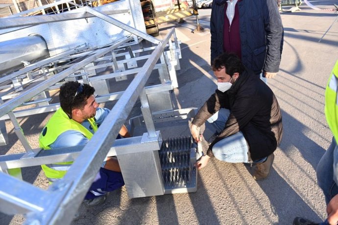 El estadio municipal Cartagonova estrena iluminación este sábado