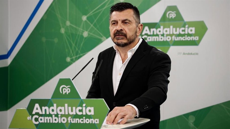 El vicesecretario general del PP-A, Toni Martín.