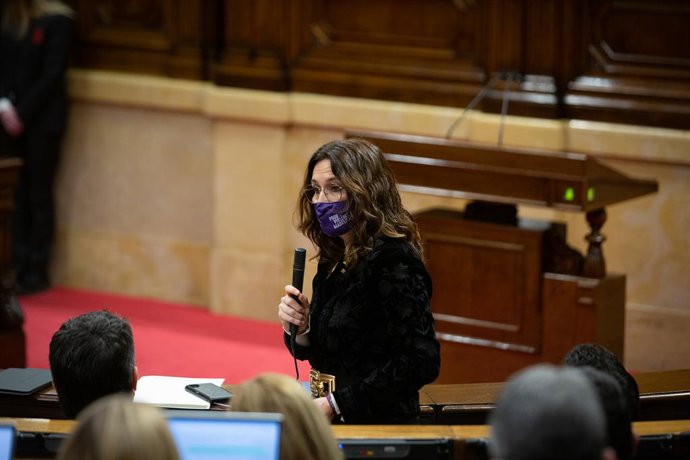 La consellera de Presidncia de la Generalitat, Laura Vilagr