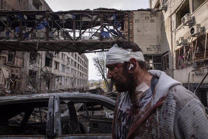 Un ferit pel foc d'artilleria a la ciutat ucranesa de Khrkiv