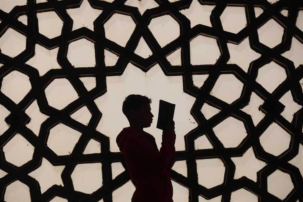 Imagen de archivo de la lectura del Corán en Gaza 