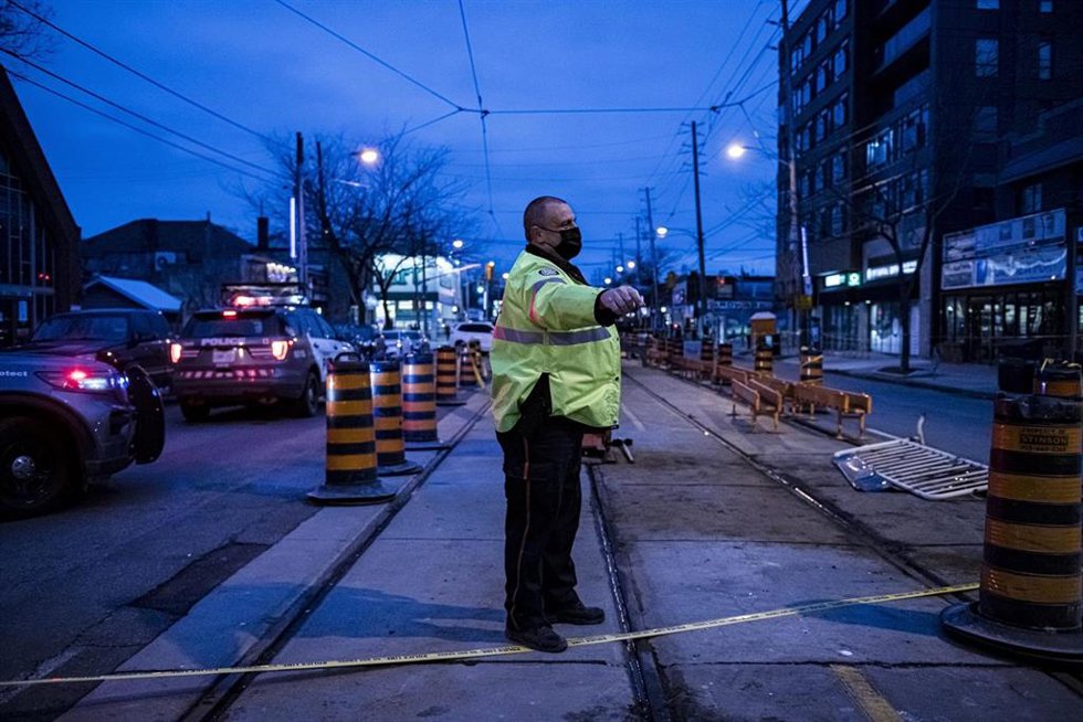 Policía en Toronto, Canadá