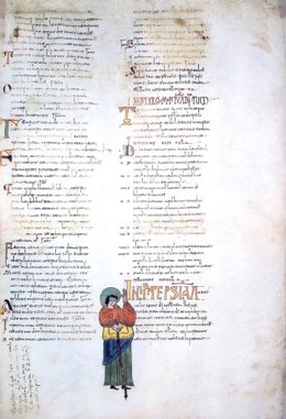 El Instituto de Estudios Riojanos recupera para su exposición un valioso manuscrito de una Biblia Albeldense del siglo X