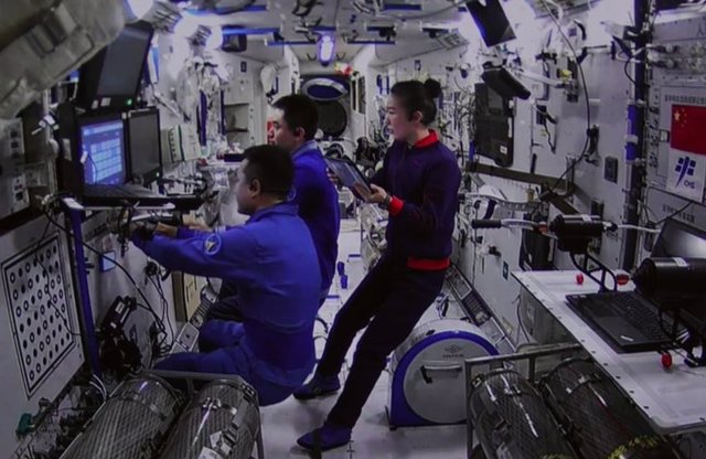 Astronautas de la misión Shenzhou 13