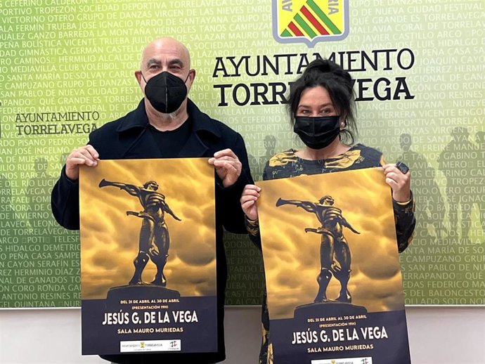 Presentación de la exposición de Jesús González de la Vega en la Sala Mauro Muriedas