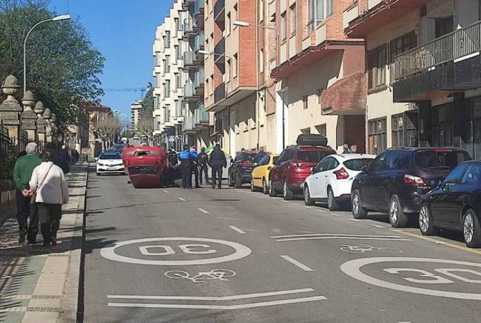 Imagen del siniestro.