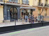 Las terrazas de Ponzano se levantarán en julio por las obras y luego el distrito valorará las que se queden