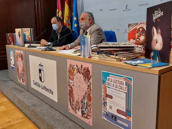 Presentación de las actividades del Día del Libro en Guadalajara.