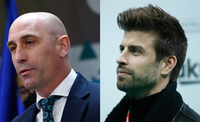 Luis Rubiales i Gerard Piqué