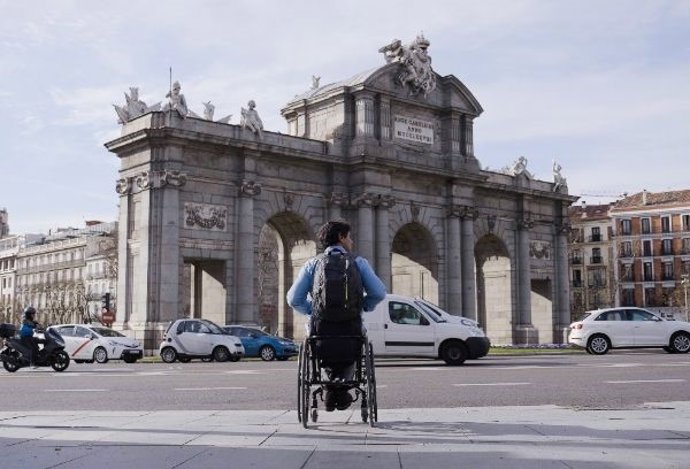 La mochila de Dyson que mide la calidad del aire.